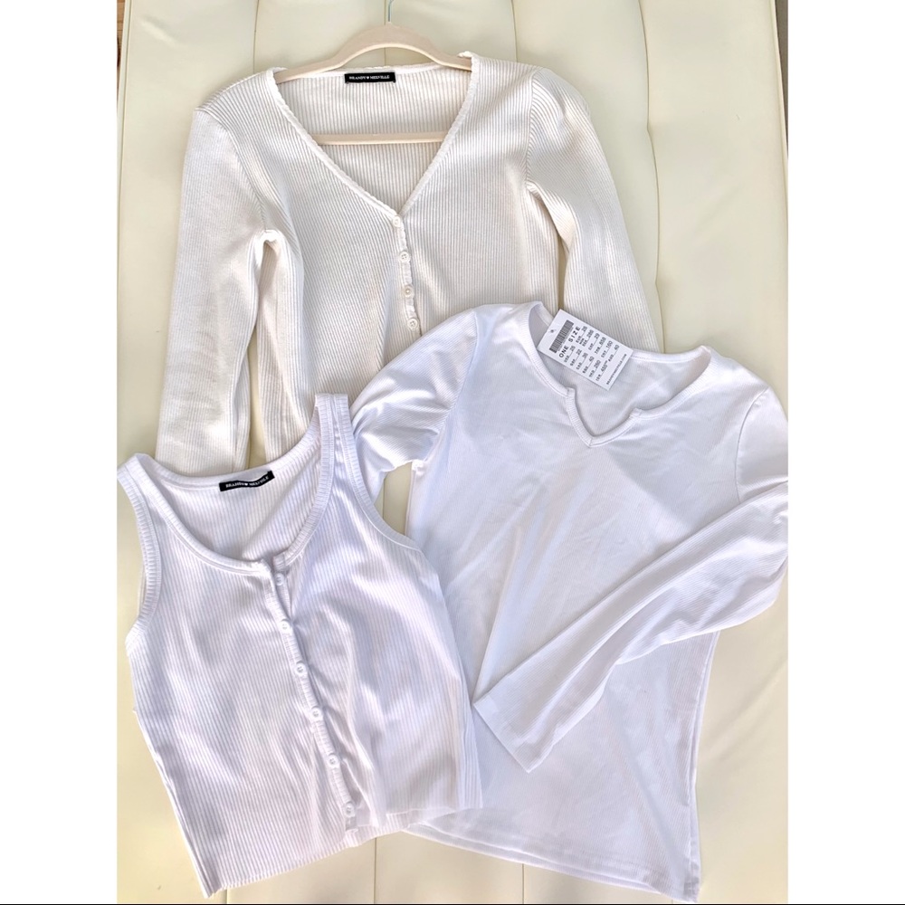 Brandy Melville Three Tops Bundle